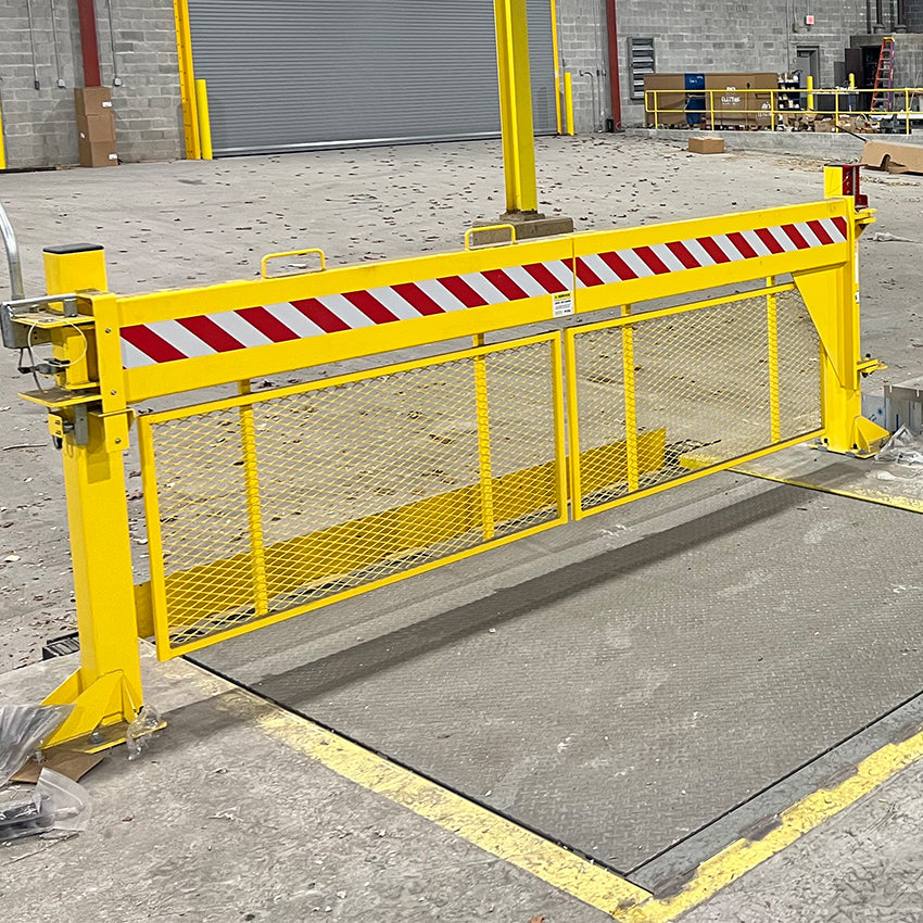 Loading Dock Safety Gates - Warehouse Supplies – Excel Solutions