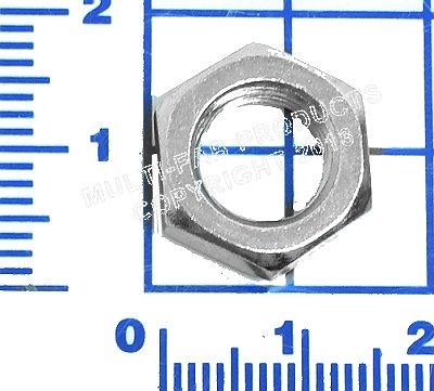 011-511 1"-8 Jam Nut Plated - Blue Giant