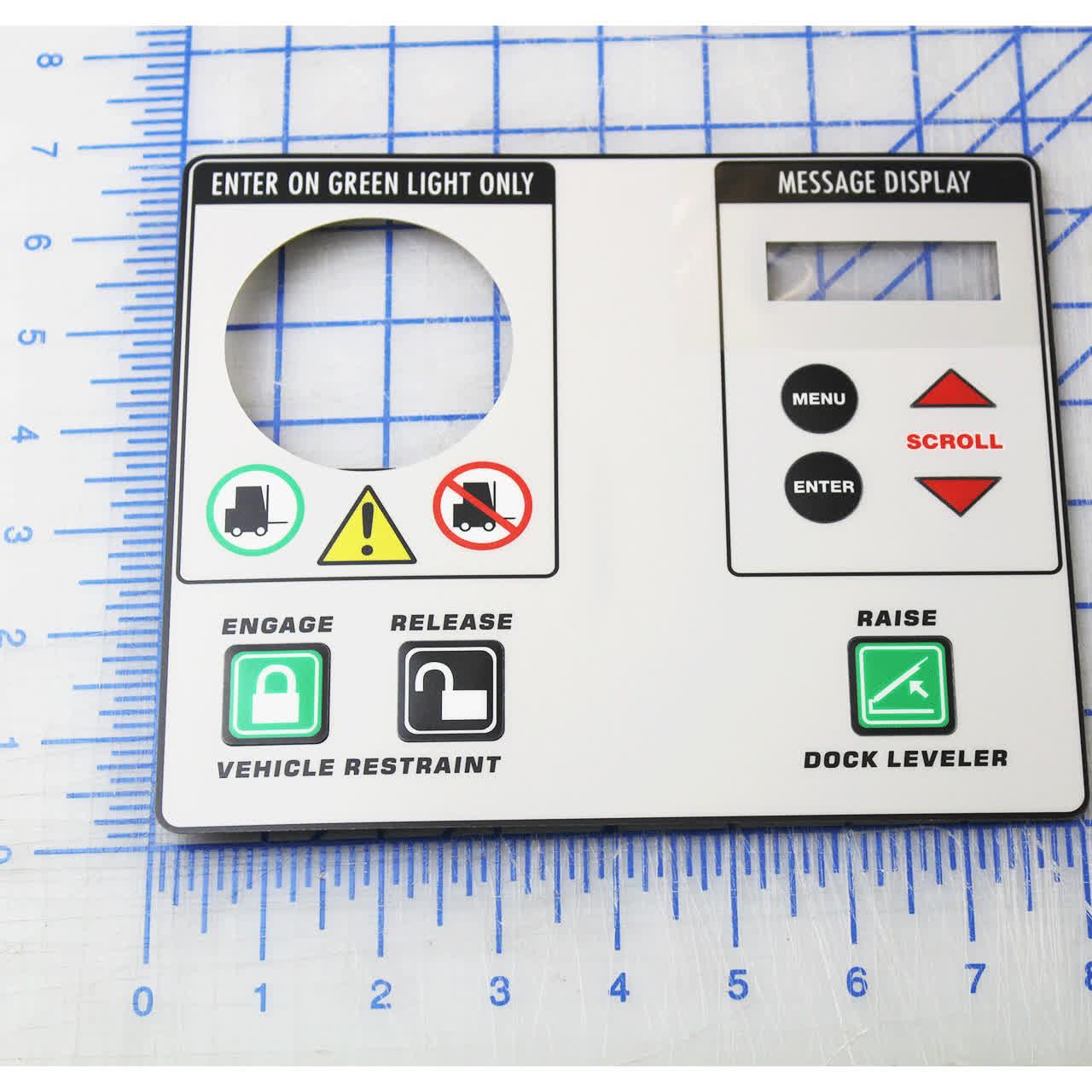 0961-0601 Membrane, 3 Button, Re-R - Poweramp