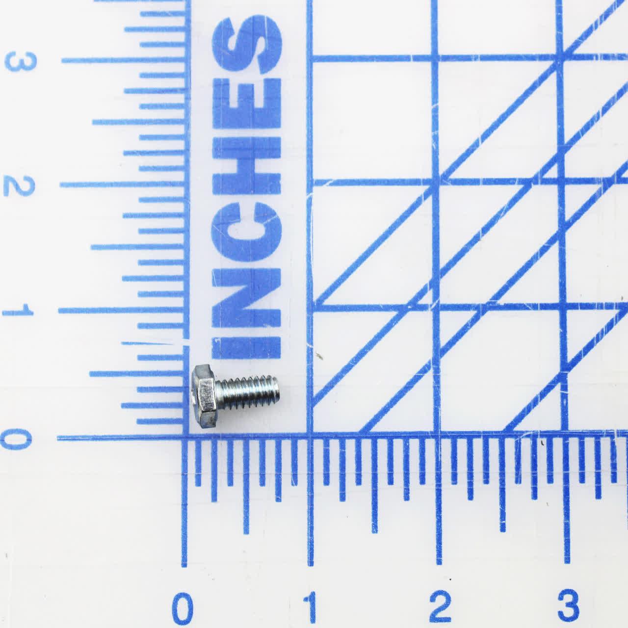 2101-0153 Hex Head Cap Screw 1/4-20 Unc X 0.50, Zinc Plated - McGuire