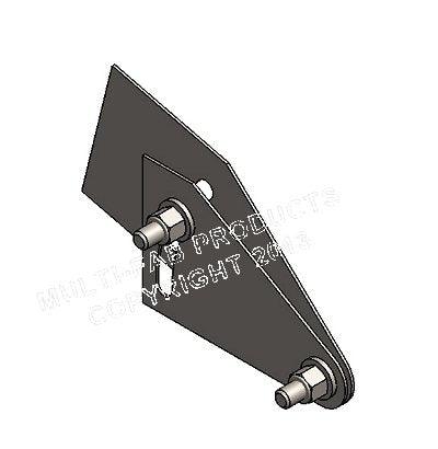 417-103 Toe Guard Assembly Rhm 8' Full Range (Lh) Two Fan - Rite-Hite