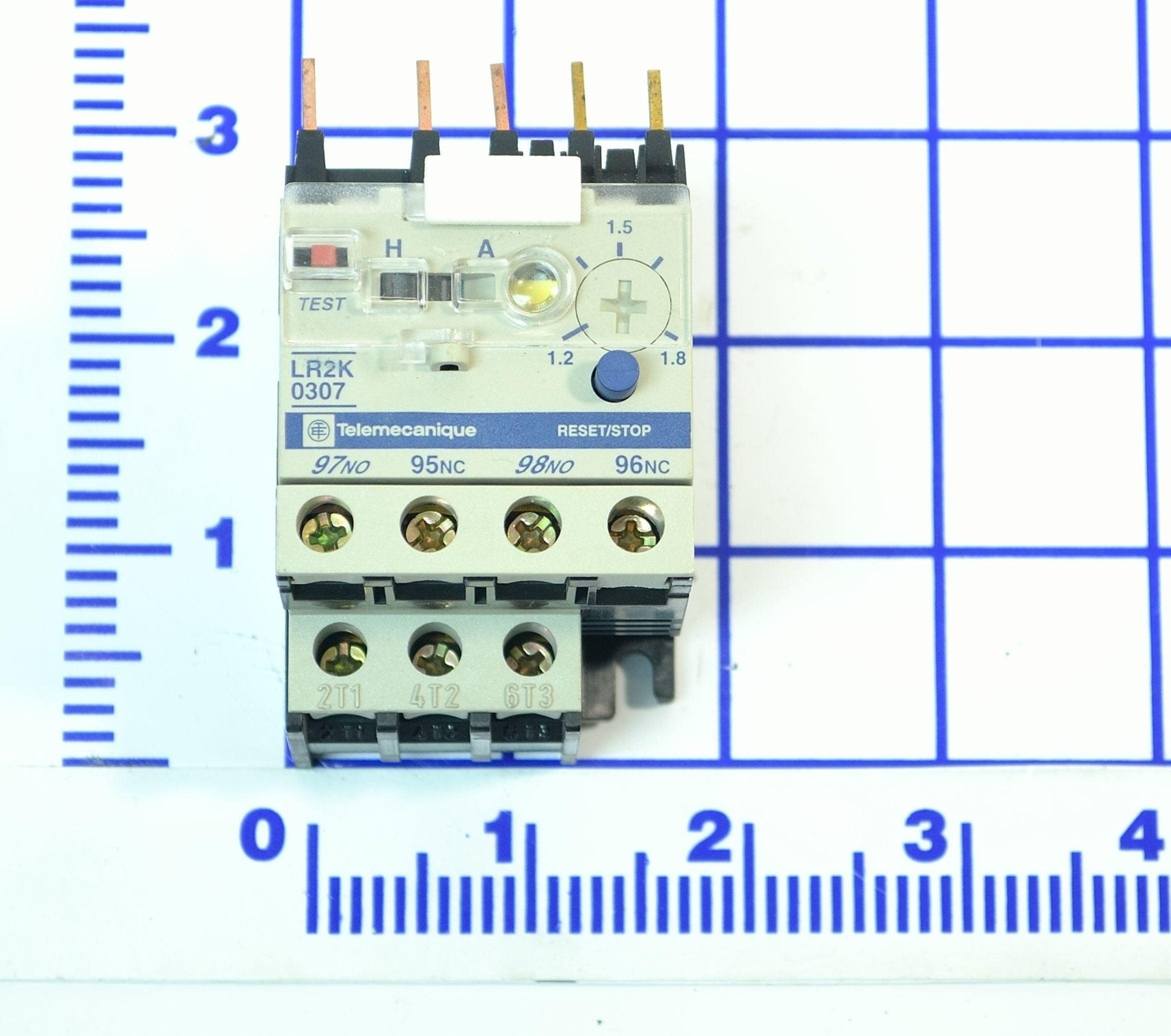 632-150 Overload Relay 1.2-1.8 Amp - Serco