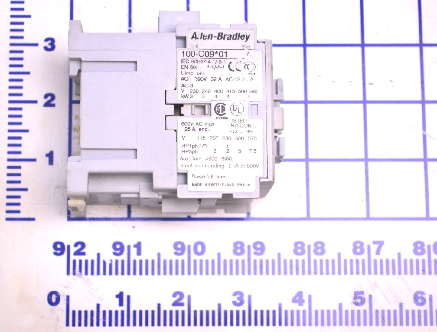 65911 Motor Starter Contactor Three Phase Iec Minature Contactor - Rite-Hite