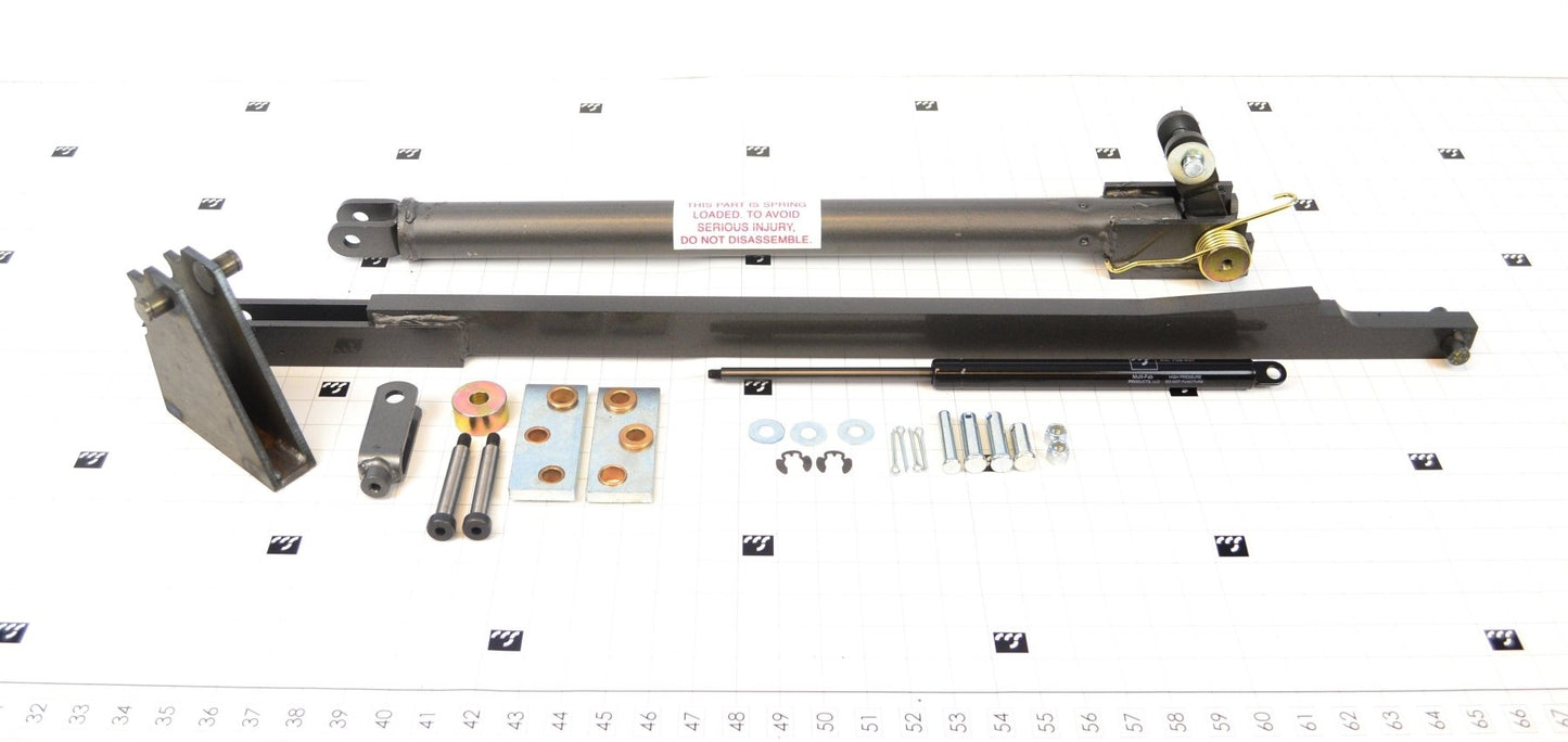 KMF1057 6' Long Fx Leveler - Walkout Lip Kit W/ 709-437 Shock (Single Clevis). Hanger Bracket Included. - Kelley