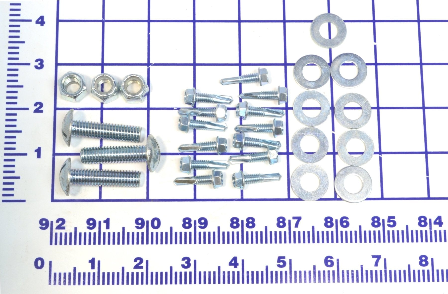 KMF1062 2Pc. Toe Guard Fastener Kit For Kelley 2Pc Toe Guards One Side Only - Kelley